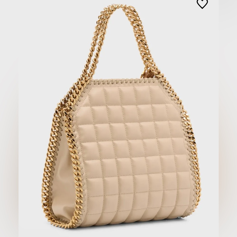 ❌SOLD❤️Stella McCartney NWT Falabella Mini Quilted Chain Tote Bag - Picture 3 of 10